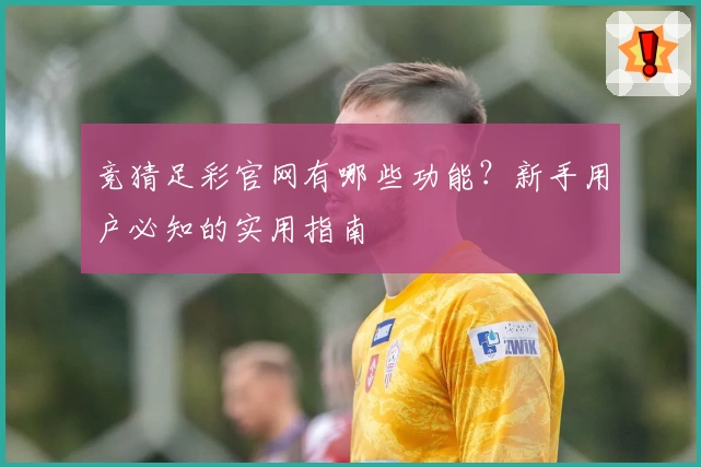 竞猜足彩官网有哪些功能？新手用户必知的实用指南